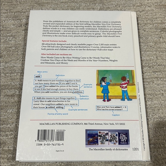 Macmillan First Dictionary Book - Picture 2 of 9